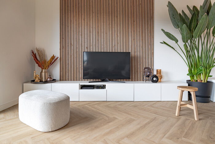 Therdex 7551 Visgraat PVC vloer in woonkamer - Knulst Vloeren in Amsterdam Utrecht Nunspeet