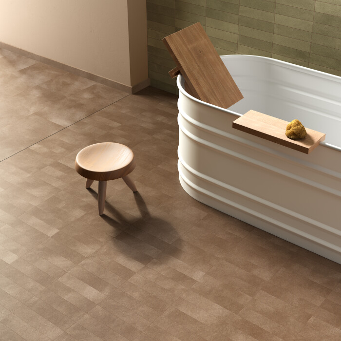 Welke soorten PVC vloeren zijn er en wat kost een PVC vloer - Moduleo Moods Rectangle Mono 644 - Knulst Vloeren Amsterdam Utrecht Nunspeet