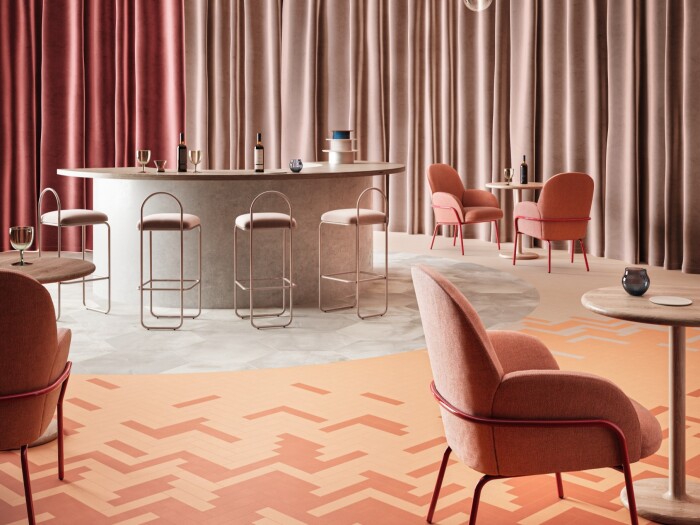 Wat kost een PVC projectvloer voor horeca per m2 - Ontdek Moduleo Studio Moods - Knulst Amsterdam Utrecht Nunspeet