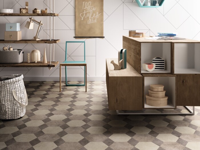 Welke vloer geschikt als projectvloer intensief gebruik - Moduleo Moods Honeycomb - Knulst Vloeren Amsterdam Utrecht Nunspeet