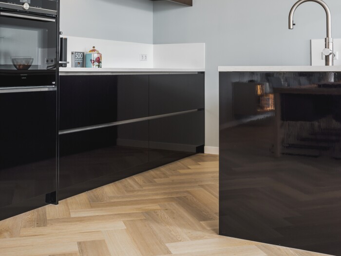 Projectstoffering Projectstoffeerders van Knulst - Therdex 7001 Visgraat - Knulst Vloeren Amsterdam Utrecht Nunspeet